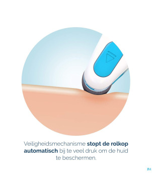 Scholl velvet smooth rape electr.+gommage ps bleu