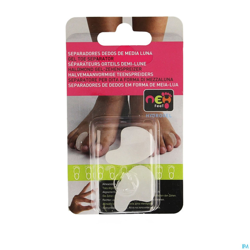 Neh separateurs orteils demi-lune 35/38