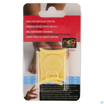 Neh anneau gel orteils 43/46 1 paire