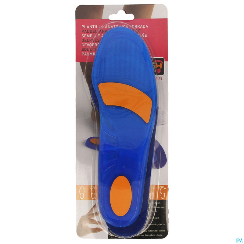 Neh semelle anatomique doublee 43/44 1 paire