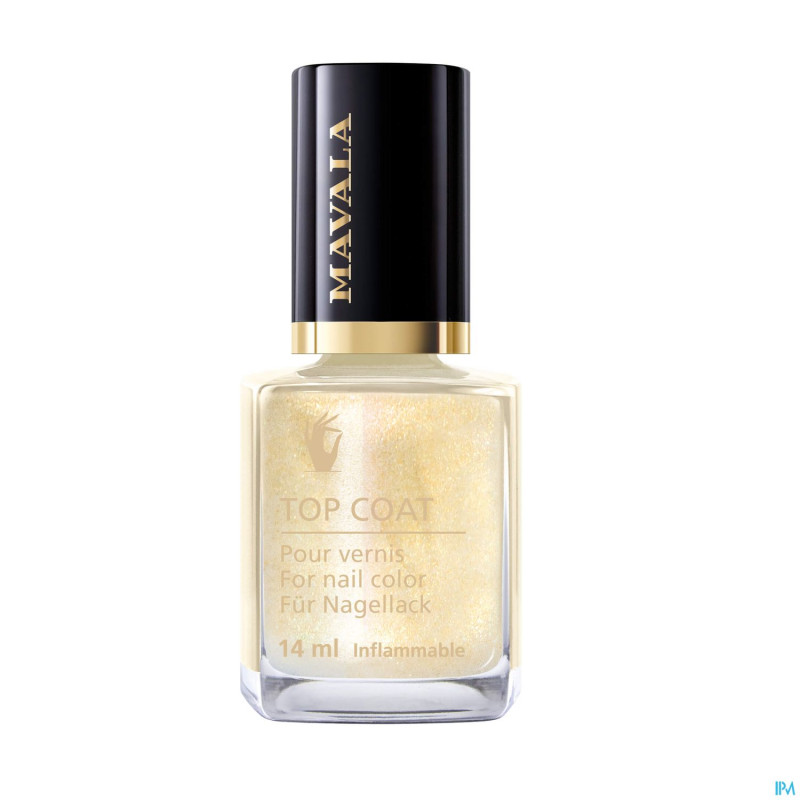 Mavala star top coat gold    14ml