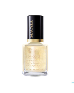 Mavala star top coat gold    14ml