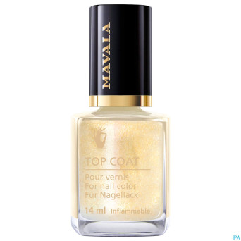 Mavala star top coat gold    14ml