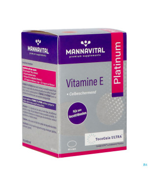 Mannavital vitamine e    caps 60