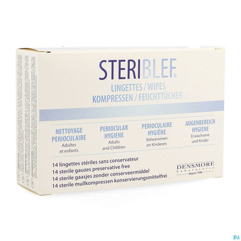 Steriblef    compresses 14
