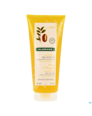 Klorane corps gel douche miel oranger    fl 200ml