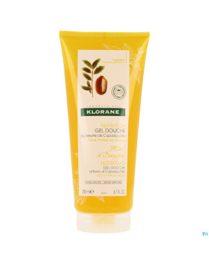 Klorane corps gel douche miel oranger    fl 200ml