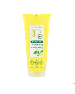 Klorane corps gel douche zeste agrumes    fl 200ml