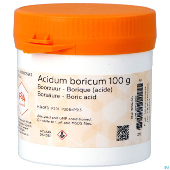 Acide borique pdr 100g magis