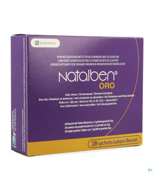 Natalben oro    sachet 28