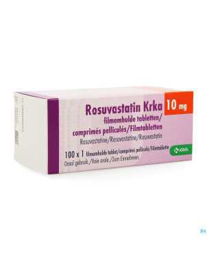 Rosuvastatin hcs 10mg    comp pell 100 x 10mg