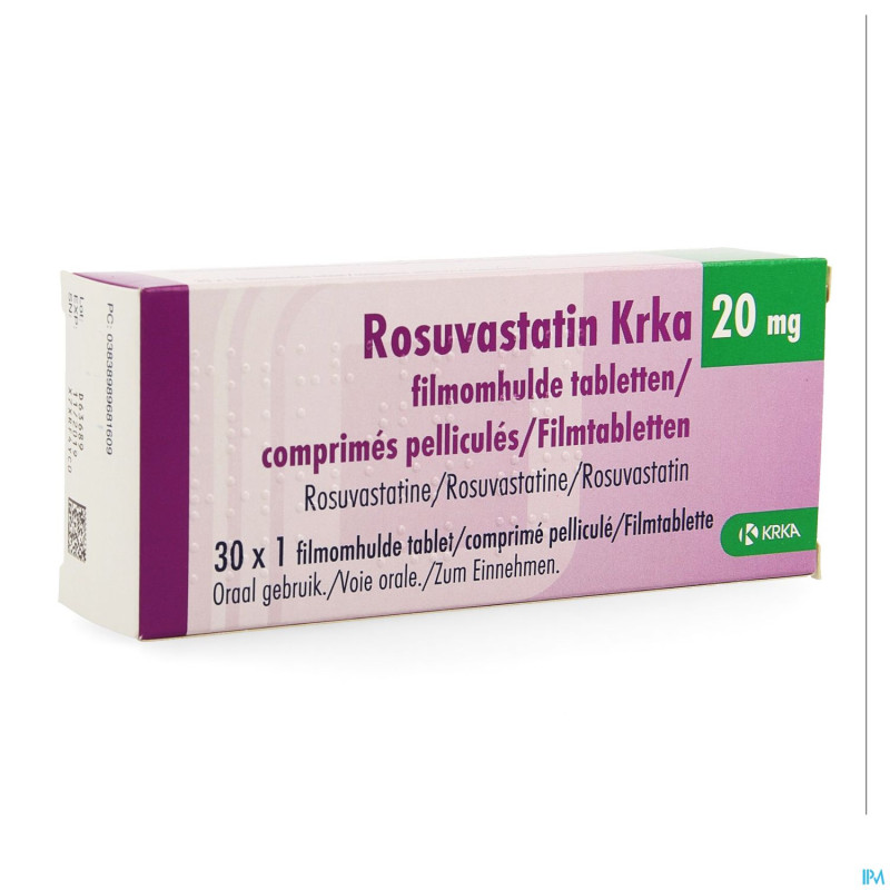 Rosuvastatin hcs 20mg    comp pell  30 x 20mg