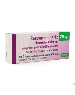 Rosuvastatin hcs 20mg    comp pell  30 x 20mg