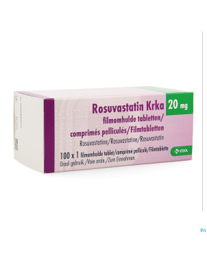 Rosuvastatin hcs 20mg    comp pell 100 x 20mg