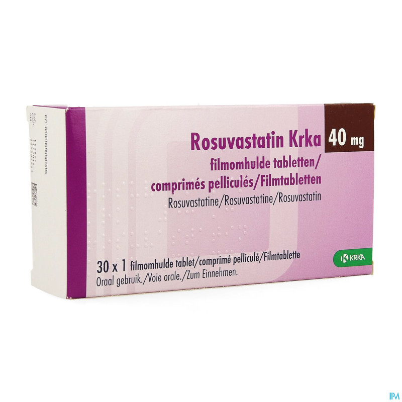 Rosuvastatin hcs 40mg    comp pell  30 x 40mg