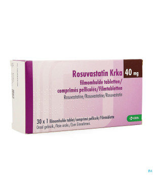 Rosuvastatin hcs 40mg    comp pell  30 x 40mg