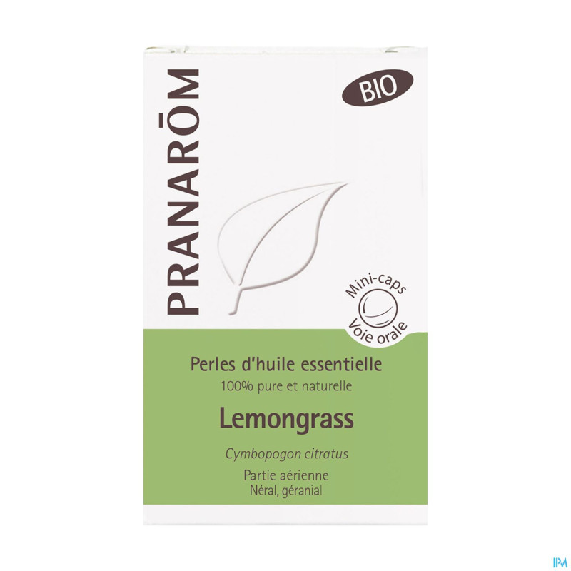 Perles lemongrass    hle ess fl 60 pranarom