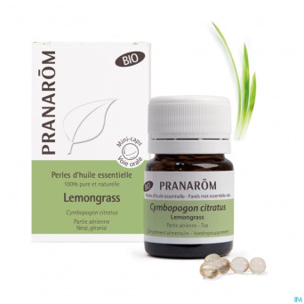 Perles lemongrass    hle ess fl 60 pranarom