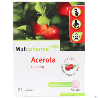Mph acerola 1000mg comp a croquer 24