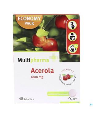 Mph acerola 1000mg comp a croquer 48
