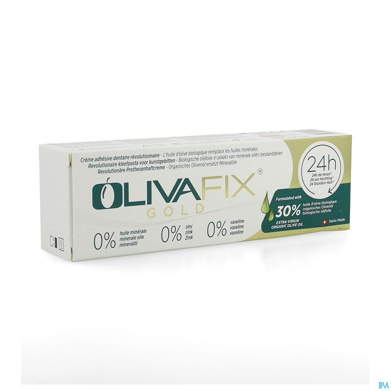 Olivafix creme fixation prothese    tube 75g