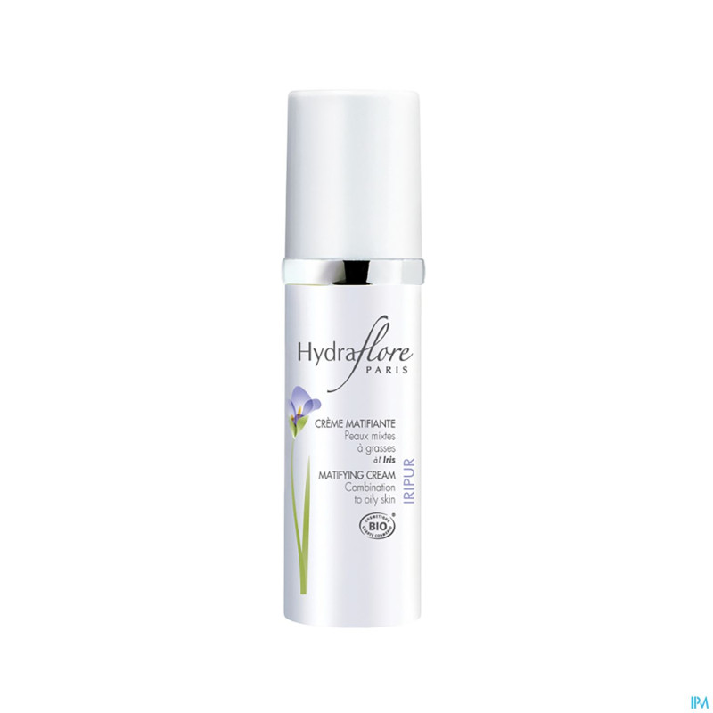 Hydraflore creme matifiante bio iripur    40ml