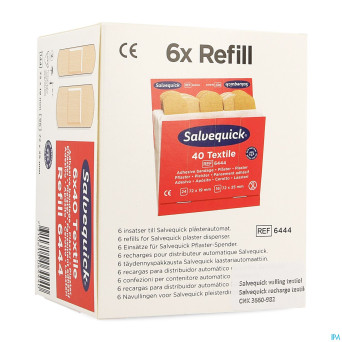 Salvequick recharge textile 6pc