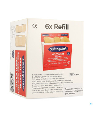 Salvequick recharge textile 6pc