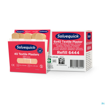 Salvequick recharge textile 6pc