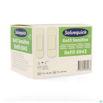 Salvequick recharge sensitive 6pc