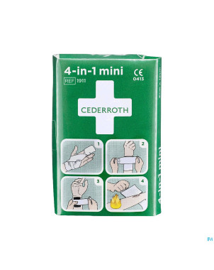 Cederroth 4en1 mini pansement compressif