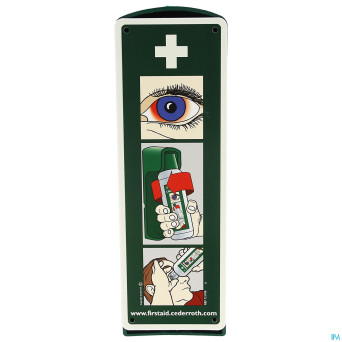 Cederroth support mural bouteille rince oeil 500ml