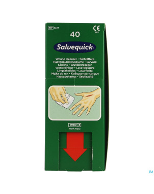 Salvequick savett 40 lingettes