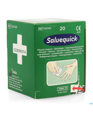 Salvequick savett 20 lingettes