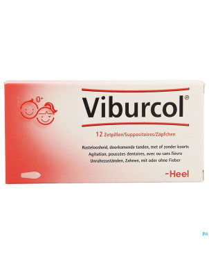 Viburcol nf    suppo 12 heel