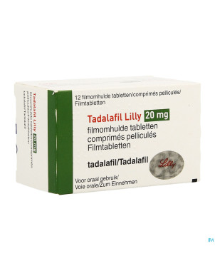 Tadalafil lilly 20mg comp pell  12 x 20mg