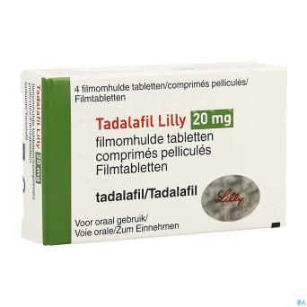Tadalafil lilly 20mg comp pell   4 x 20mg