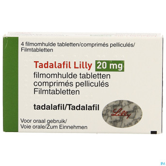 Tadalafil lilly 20mg comp pell   4 x 20mg
