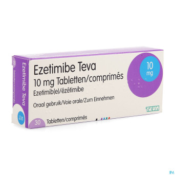 Ezetimibe teva generics 10mg comp  30