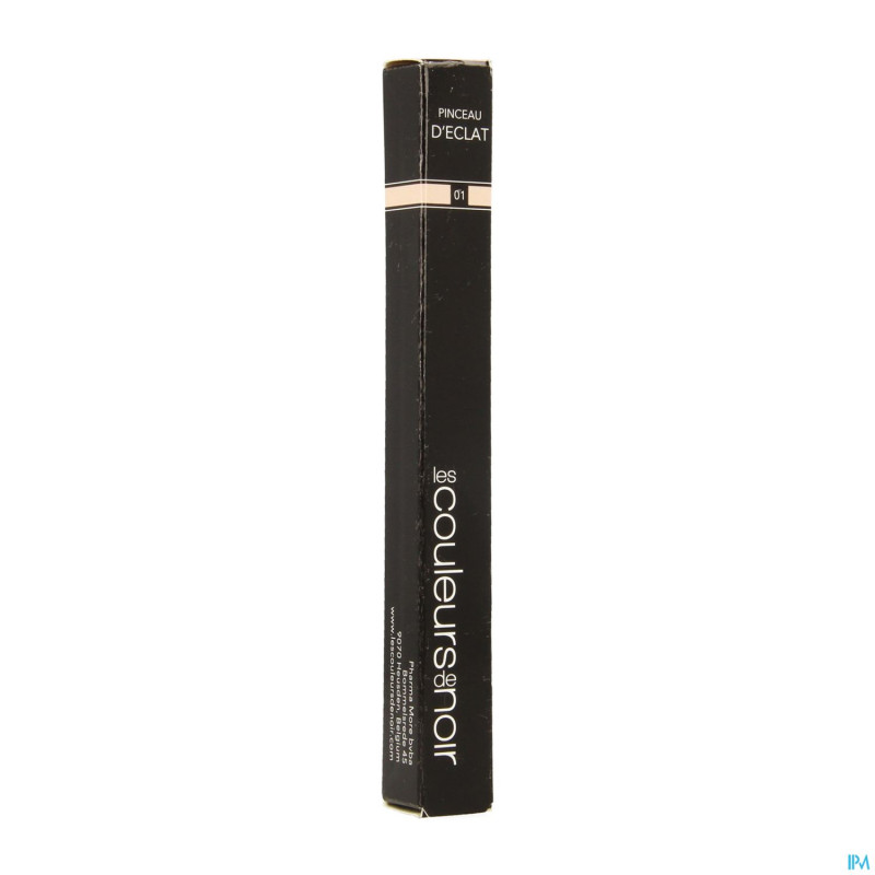 Les couleurs de noir pinceau eclat 01 claire