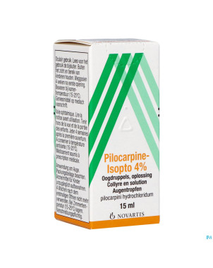 Pilocarpine-isopto 4% collyre sol 15ml