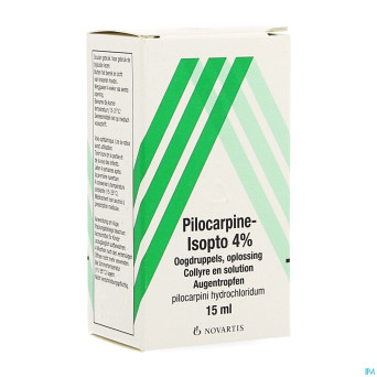 Pilocarpine-isopto 4% collyre sol 15ml