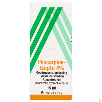 Pilocarpine-isopto 4% collyre sol 15ml