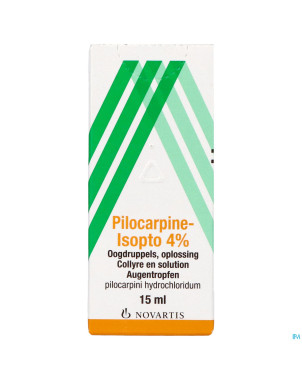 Pilocarpine-isopto 4% collyre sol 15ml