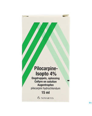Pilocarpine-isopto 4% collyre sol 15ml