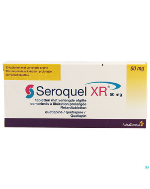 Seroquel xr 50mg pi pharma lib.prol. comp 30 pip