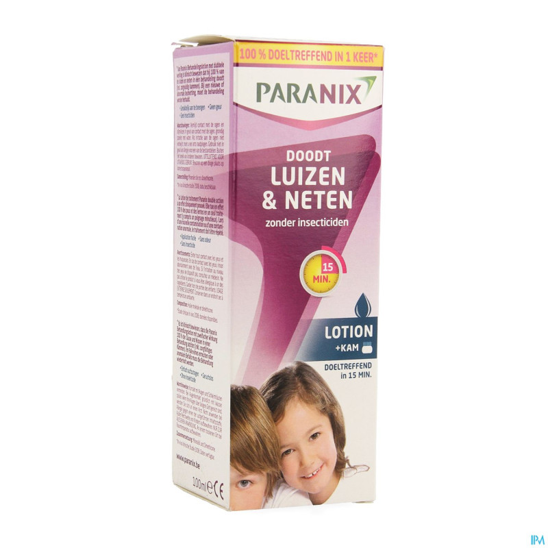 Paranix lotion 100ml + peigne