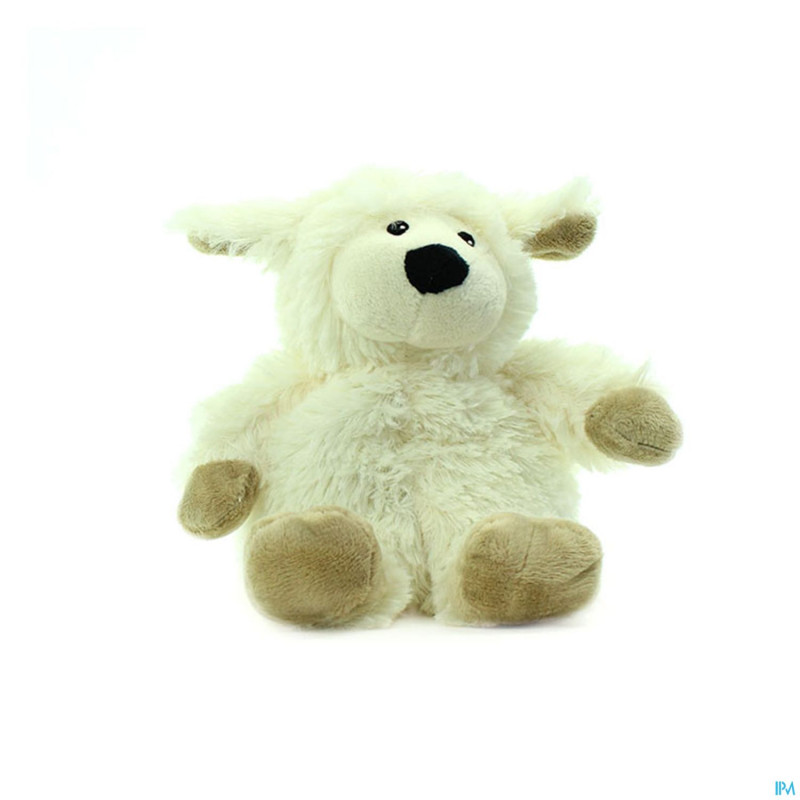 Warmies coussin noyaux cerises mini mouton