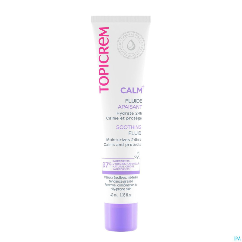 Topicrem calm+ fluide apaisant 40ml