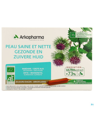 Arkofluide bardane ortie amp 20x10ml